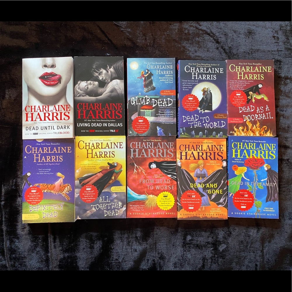 Charlaine Harris Sookie Stackhouse Books 1-10